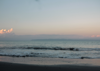 Pacific coastline in Costa Rica, Pavones