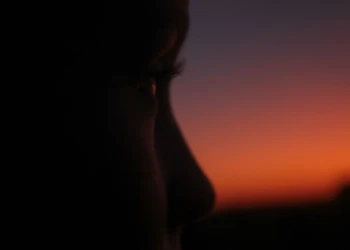Portrait photography during sunset time